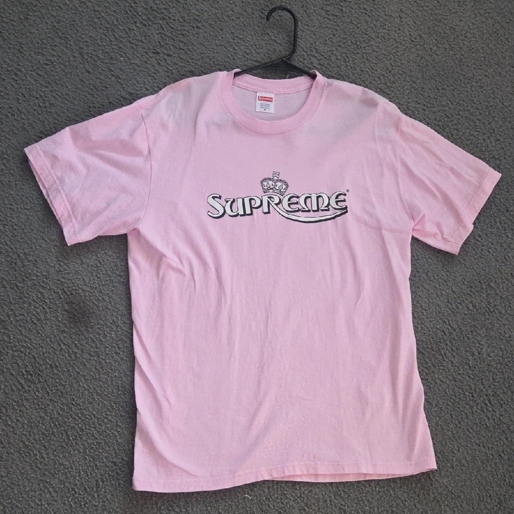 Supreme Light Pink Short Sleeve Tee